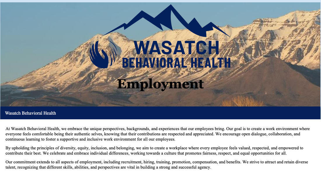 Wasatch Behavioral Health